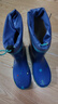 回力儿童雨鞋男童女宝防滑水靴加厚小孩高筒胶鞋中大童防水鞋子 【回力】8055儿童防水口-蓝色 37 【内长23.5cm】 实拍图