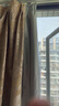 铭聚布艺（MINGJU）窗帘 加厚牛津布全遮光遮阳帘隔热防晒成品窗帘布2.0宽*2.2高1片 实拍图