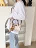 纪诗哲包包女包2026年新款轻奢单肩包女士手提斜挎包生日礼物送老婆女友 米白色｜配小马挂饰｜品牌礼盒装 女士包包洋气小众时尚百搭高级感实用情人节纪念日礼物 实拍图