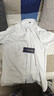 罗蒙（ROMON）纯色商务职业正装男士白衬衫工装外套长袖衬衣男CS108白色3XL 实拍图