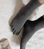 棉十三五指袜子女士新疆棉分趾中筒袜防臭抗菌五趾袜春秋季长筒袜5双装 实拍图