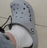 卡骆驰（CROCS）贝雅洞洞鞋男鞋女鞋轻便耐磨一脚蹬拖鞋休闲鞋百搭花园鞋|10126 浅灰色-007 43 (270mm) 实拍图
