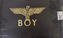 BOY LONDON【金翼凌云】春夏情侣款潮牌男女简约纯棉短袖T恤N01909 黑色 （黑金） M 实拍图