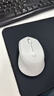 罗技（Logitech）M330无线鼠标轻音鼠标商务办公右手人体工学鼠标轻音电池笔记本电脑鼠标中大手七夕礼物送男友 M330白 实拍图