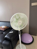 美的（Midea）【幸运草安睡1S】一级能效直流变频声控电风扇家用遥控卧室静音落地扇台式桌面抗菌大风力转页扇 实拍图