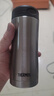 膳魔师（THERMOS）保冷保温杯400ML高真空不锈钢商务办公保温杯JCG-400C SBK 实拍图