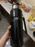 膳魔师（THERMOS）保温壶2000ml大容量高真空不锈钢户外旅行保冷保温瓶SK-2020 蓝色 实拍图