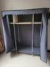 乐爱家简易衣柜加粗钢管出租房布衣柜家用宿舍衣柜卧室全钢架结构衣橱 实拍图