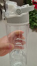 乐扣乐扣（LOCK&LOCK）人鱼线塑料运动水杯夏天便携水壶带刻度提手男女水杯子700ML白色 实拍图