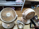 美的（Midea）【小型风扇】轻音台式桌面空气循环扇家用柔风电风扇宿舍办公迷你台扇落地扇空调伴侣 GAF18AD 实拍图