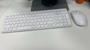 雷柏（Rapoo）9300S 99键无线/蓝牙多模键鼠套装 刀锋超薄紧凑便携无线键盘 支持Windows/MacOS双系统 白色 实拍图
