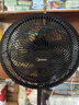 美的（Midea）【超级单品】七叶轻音立式电风扇家用柔风落地扇台式桌面小型风扇大风量节能摇头宿舍电扇 SAF30AB 实拍图