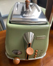 德龙（Delonghi）【价保618】面包机 复古家用小型吐司机烤面包片 加热解冻三明治早餐多士炉 CTO2003.VGR 橄榄绿 实拍图