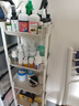 京东物流 书架推车式置物架移动落地储物架简易多层收纳架 5层【带轮】容量升级  活动专享 30*21*108cm 【稳固不晃】 实拍图