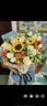 艾斯维娜鲜花速递向日葵混搭花束生日礼物全国同城配送 向日葵香槟韩式花束 实拍图