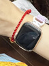 Apple/苹果 Watch S11 智能手表GPS款42毫米玫瑰金色铝金属表壳淡桃粉色运动型表带S/M MEUN4CH/B 实拍图