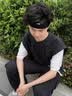 李宁（LI-NING）运动发带男女吸汗头带止汗带跑步导汗带篮球防汗头巾戴束发带头箍 实拍图