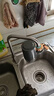 美的（Midea）净水器水龙头过滤器家用自来水滤水器直饮前置过滤器厨房卫生间通用除水垢除余氯双出水可清洗滤芯 一机一芯【可清洗滤芯】 实拍图