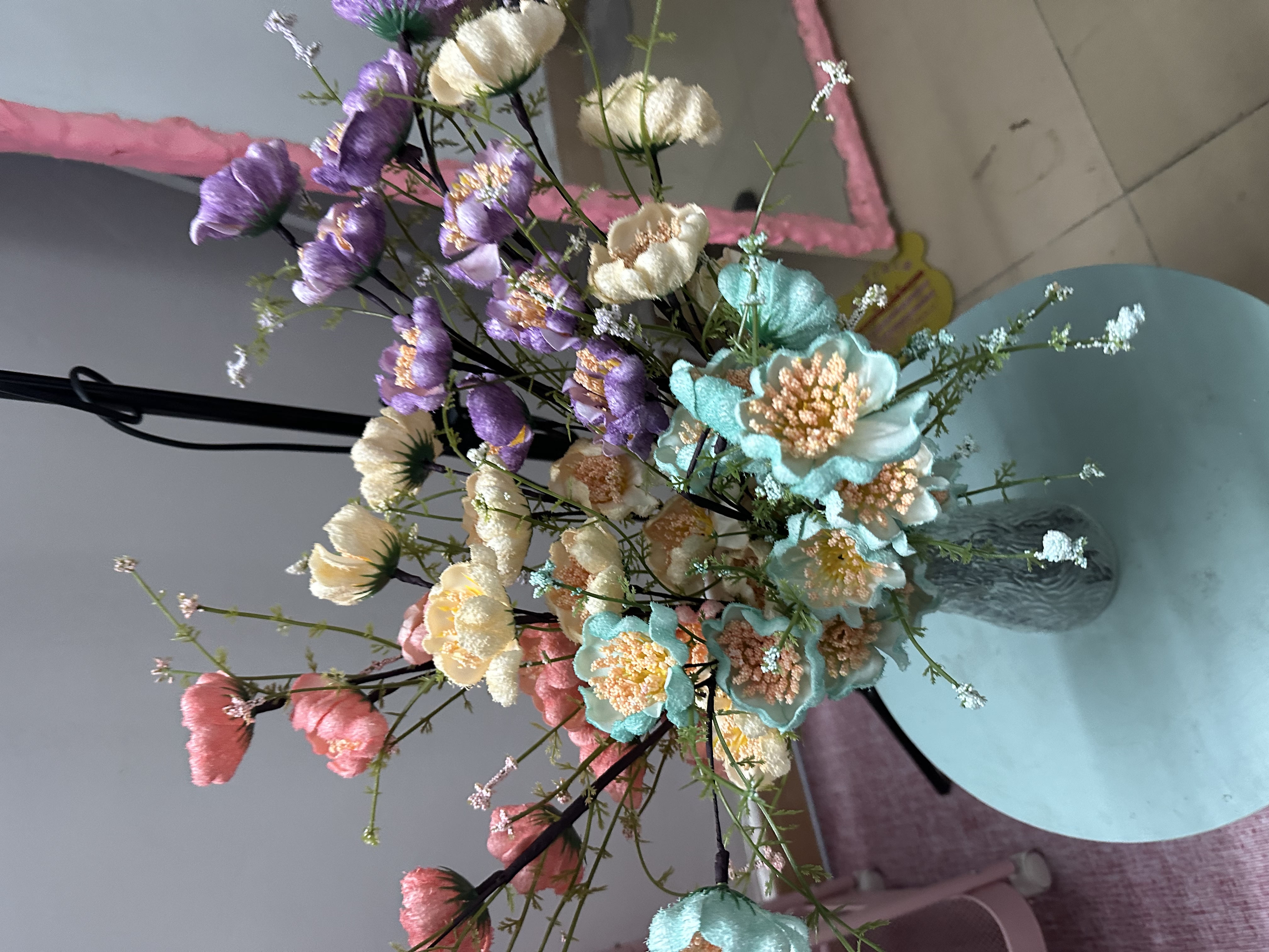 草木鲜生轻奢高端10支杜鹃仿真花摆设假花客厅摆件520花束装饰插花家居 实拍图