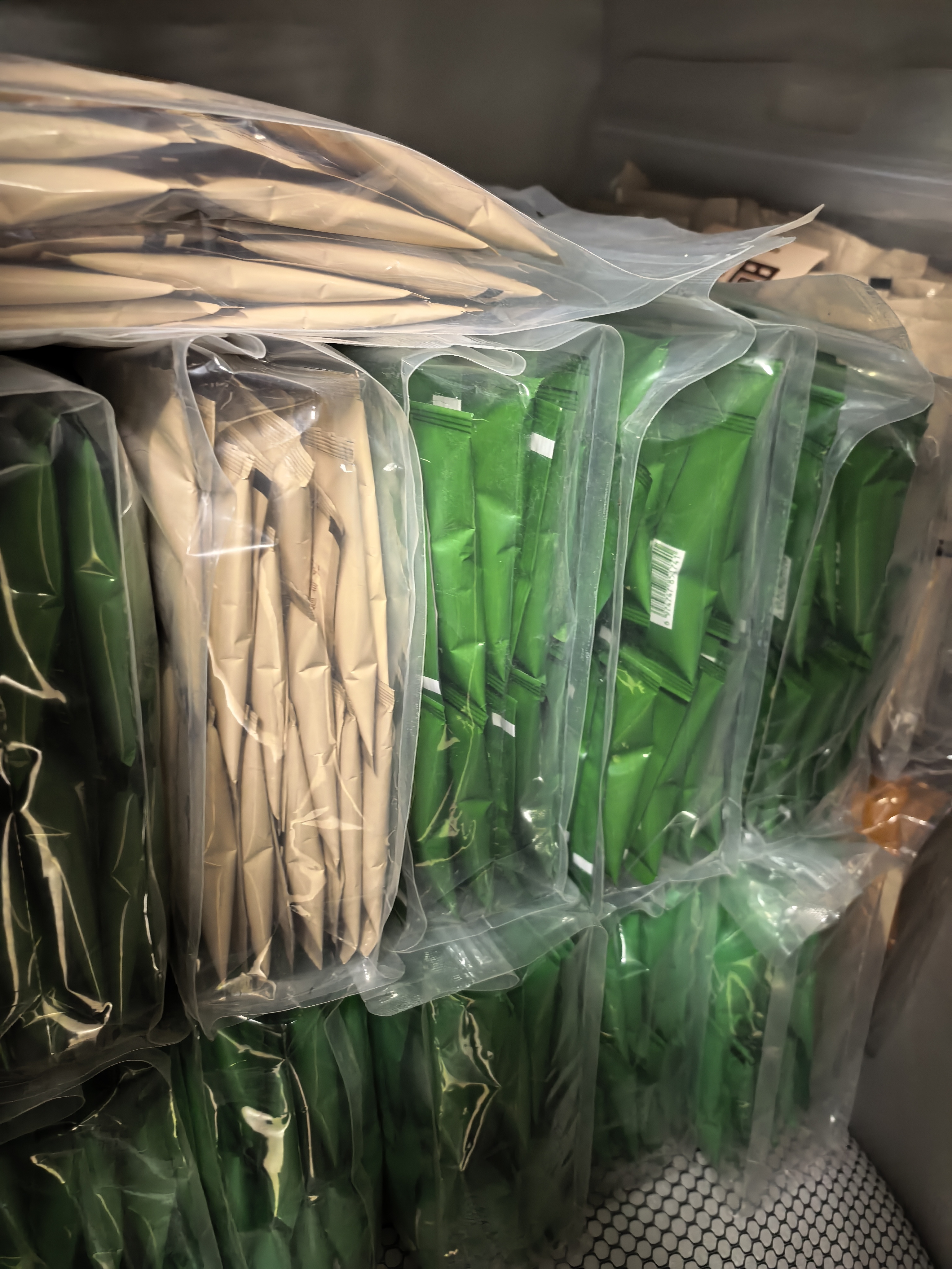 艺佰原叶绿茶包企业招待办公袋泡茶叶酒店民宿商用独小袋可冷泡茶80袋 实拍图