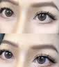 博士伦美瞳日抛彩色隐形眼镜自然混血大小直径美瞳光的三次方2片 实拍图