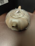 百年利永 宜兴名家纯全手工紫砂壶原矿段泥小南瓜壶功夫茶具泡茶壶200cc 小南瓜 200ml 实拍图