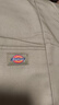 Dickies874经典款工装裤男女同款直筒休闲长裤复古回潮易穿搭裤子 黑色 （腰部修身 卡码建议拍大） 34 实拍图