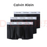 Calvin Klein CK 男士平角内裤套装 3条装 送男友礼物 U2664G 001黑色 M 实拍图