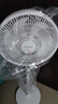 艾美特（AIRMATE）【轻语系列】电风扇安静卧室一级能效落地扇轻音家用直流变频大风力台立式节能遥控全屋驱蚊循环扇 实拍图