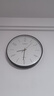 康巴丝（Compas）挂钟客厅 简约客厅石英钟表挂墙卧室时钟挂表 C3219C 黑色 实拍图