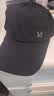 棒球帽鸭舌帽女帽子户外太阳帽遮阳休闲男士防晒加长夏季 M标黑色 均码 56 实拍图
