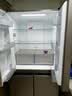 海尔（Haier）「家宴系列」539L十字门母婴冰箱黑金净化抗菌一级变温风冷无霜大容量BCD-539WGHTDEDH9U1国家补贴 实拍图