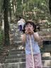 巴布豆（BOBDOG）童装女童牛仔短裤女夏季2026新款裤子儿童七分裤宽松休闲裤蓝130 实拍图