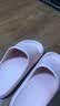 朴西香蕉船凉拖鞋女士浴室不易滑居家室内四季情侣拖鞋男 浅粉 37-38 实拍图
