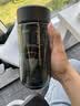 STANCHION斯坦奇玻璃杯水杯黑武士茶水分离泡茶杯耐高温高颜值办公室茶杯子 双滤网黑武士【两用杯套款425ml】304钢 实拍图