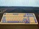 狼蛛（AULA）S99无线蓝牙有线三模键盘机械手感 游戏电竞专用 99键 RGB背光拼色静音键盘鼠标套装mac电脑键盘 S99烟雨蓝【三模/RGB】 实拍图