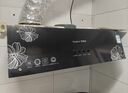 荣事达油烟机中式家用大吸力抽油烟机顶吸小尺寸老款静压低噪音自清洁脱排抽烟机 按键 圆锥滤网+全封闭电机 |自行安装 实拍图