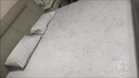 洁丽雅（Grace）豆豆凉席冰丝床笠夏季A类床罩空调席子冰丝席床垫床套保护套 大耳狗-蓝【 A类凉而不冰】 150cm*200cm 单床笠-适5-25cm床垫 实拍图