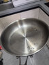 双枪316L不锈钢平底煎锅 家用加厚无涂层煎蛋烙饼牛排不粘锅26cm 实拍图