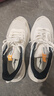 鸿星尔克凌跃2026夏季新款减震网面轻薄透气黑色男士运动跑步男鞋子男款 【热卖推荐款】微晶白/循环灰 42 实拍图