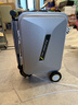 爱尔威（Airwheel）电动行李箱可骑行智能拉杆登机箱可坐可代步20英寸 SX豪华版一银 实拍图