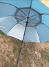 渔之源钓伞2026钓鱼伞遮阳伞防雨垂钓加厚多向钓伞渔具伞户外钓鱼雨伞 1.8米 【单层轻便 加厚黑胶】UPF50+更防晒 实拍图