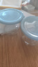 网红咸菜碗玻璃密封罐加厚酱菜盒冰箱保鲜罐小菜泡菜罐分装盒 两只随机装 2个 180ml 实拍图