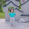 G.duck童装女童夏装套装儿童服装夏季2026新款女宝宝夏天衣服小童休闲装 黄色 80 尺码7-11月(建议宝宝75-85cm)c 实拍图