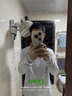 特步（XTEP） 男子半拉链长袖t恤舒适休闲训练跑步服内搭速干衣透气上衣 云峰灰0169-吸湿速干（男） L 实拍图