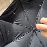 【已售100万】手动UV折叠黑胶防晒防紫外线遮阳晴雨两用伞 【手动8骨】黑色UV 实拍图