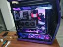 华硕（ASUS）ROG GR701 创世神机箱 吹雪机箱EVA明日香联名台式机箱ARGB灯板全塔定制机箱白色机箱烤漆UV定制 耿鬼主题（黑紫创世神+灯板） 实拍图