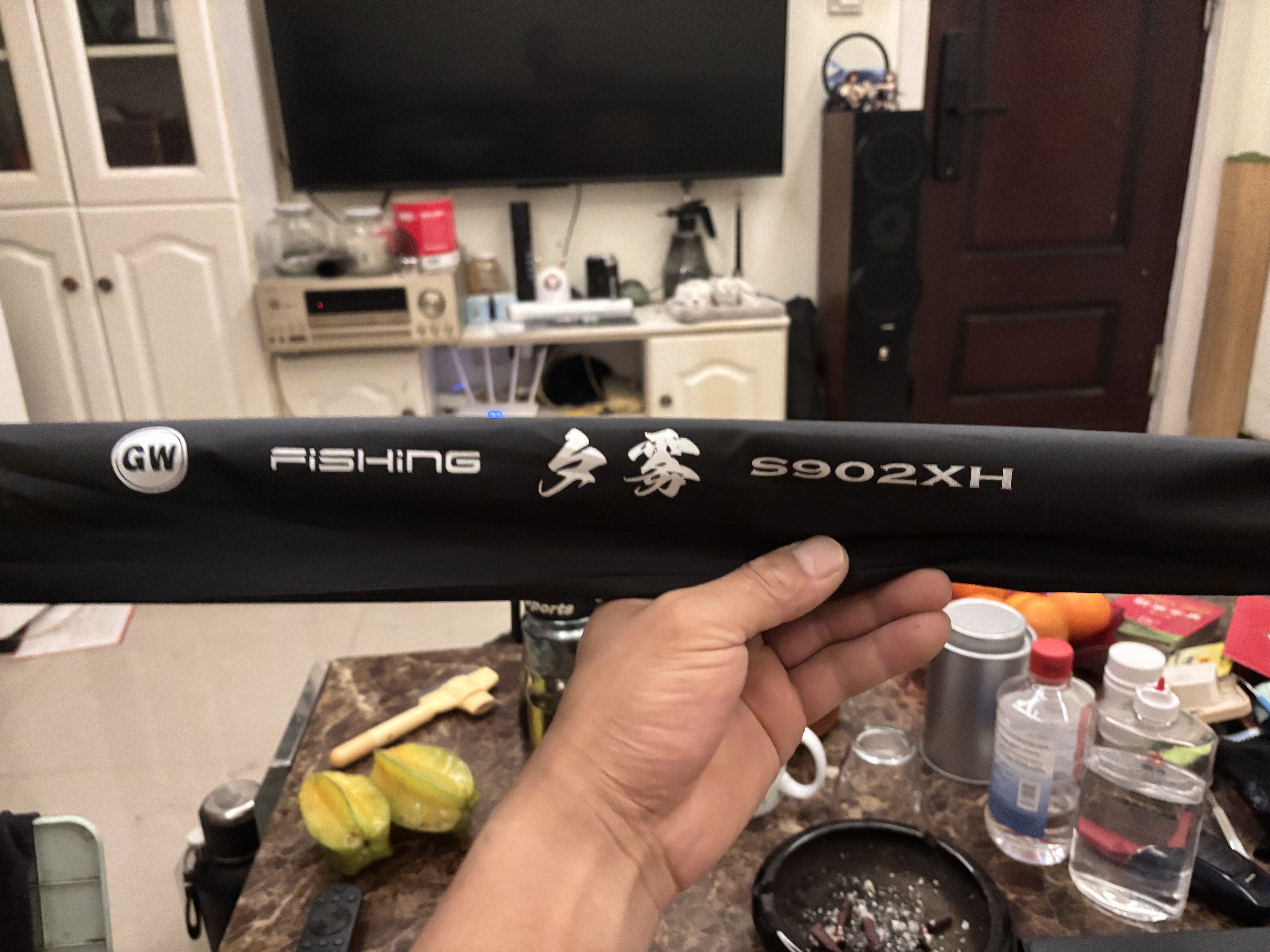 光威光威夕雾路亚竿XH调雷强枪柄直柄竿超硬调暴力打黑竿路亚杆 实拍图