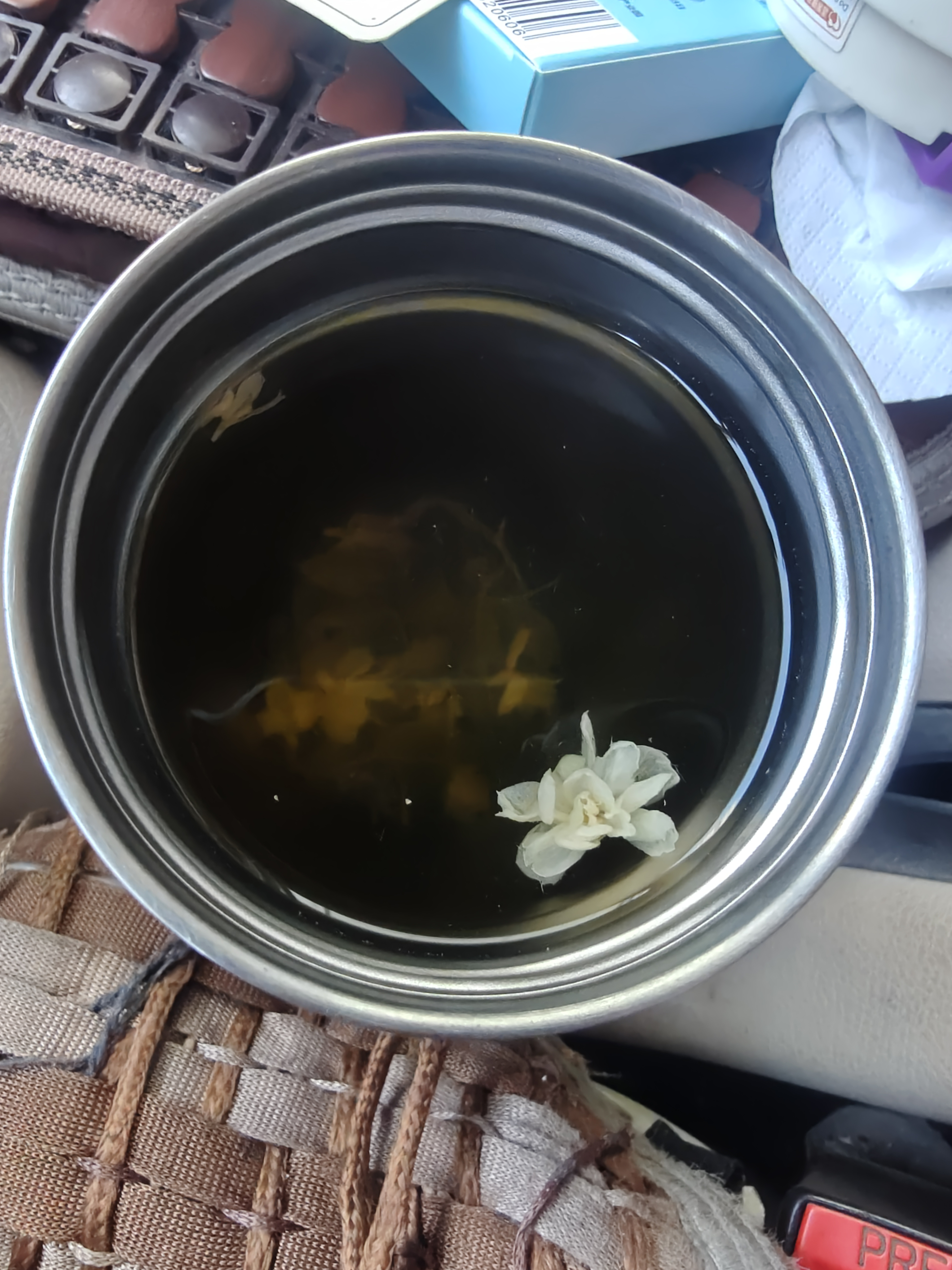 中谷御品茶叶川派茉莉飘雪2026新茶特级八窨一提嫩芽送礼茶叶礼盒400g 实拍图