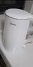 美的（Midea）电热水壶家用烧水壶泡茶0涂层食品级304不锈钢自动断电双层防烫全钢无缝1.5L大容量 MK-HJ1566 实拍图